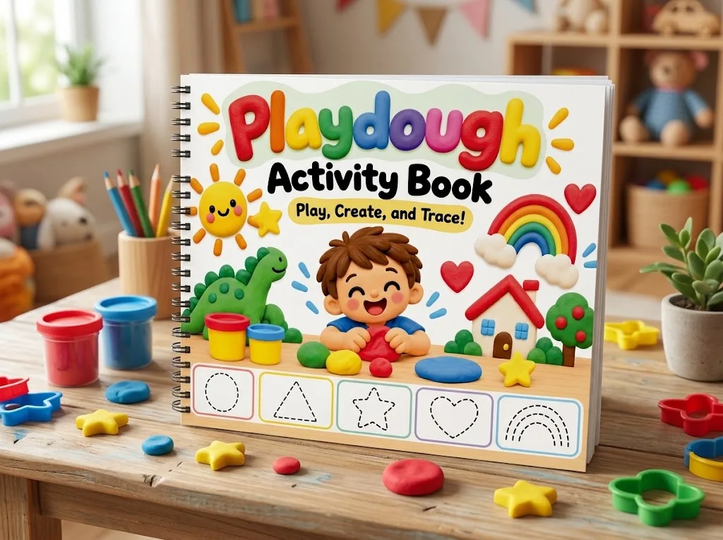 Playdough Activity Book